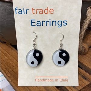 Yin & Yang dangle Earrings